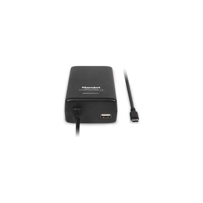 Hamlet XPWNB100PDU Alimentatore per Notebook Usb-C 100W Usb 5V 12W