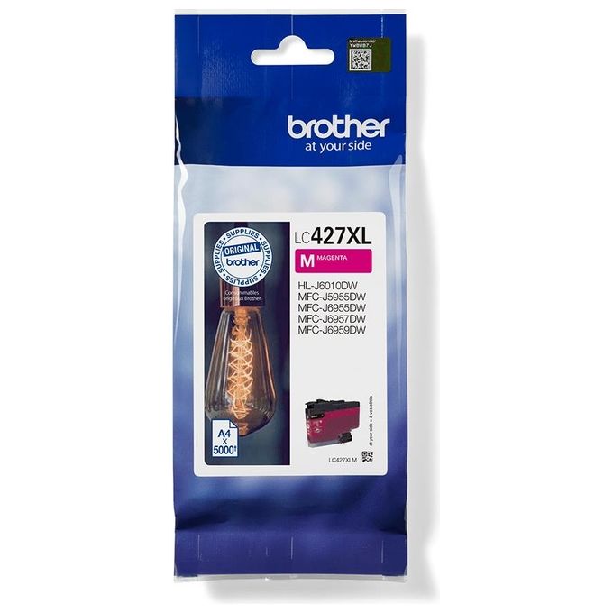 Brother LC-427XLM Cartuccia d'Inchiostro 1 Pezzo Originale Resa Elevata XL Magenta