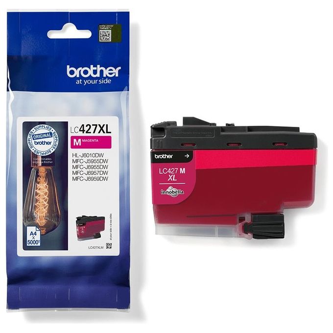 Brother LC-427XLM Cartuccia d'Inchiostro 1 Pezzo Originale Resa Elevata XL Magenta