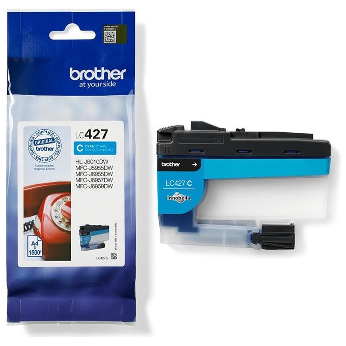 Brother LC-427C Cartuccia d'Inchiostro 1 Pezzo Originale Resa Standard Ciano