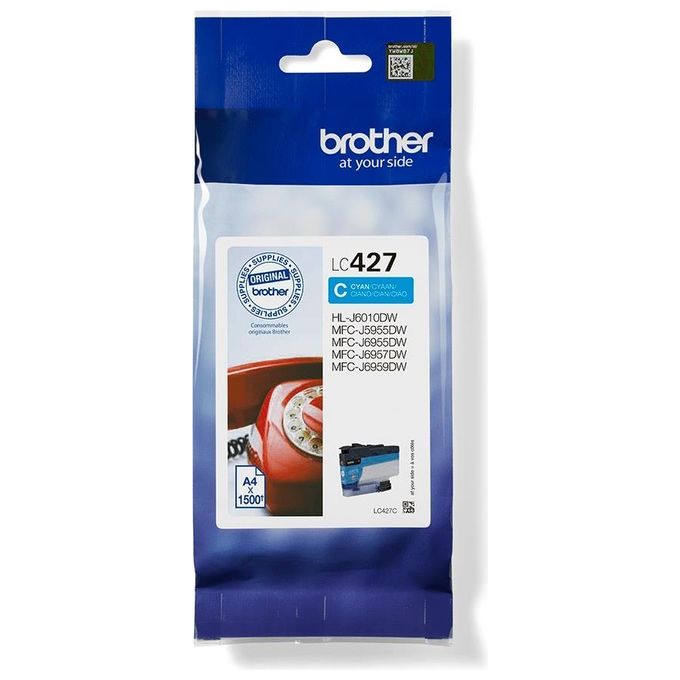 Brother LC-427C Cartuccia d'Inchiostro 1 Pezzo Originale Resa Standard Ciano