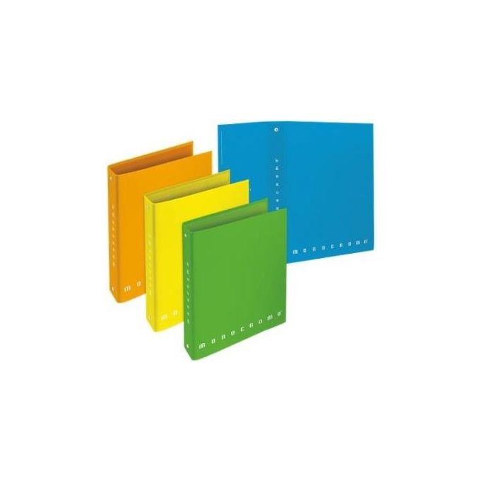 Pigna Confezione 5 Quaderni ad Anelli Monocromo Fluo A4