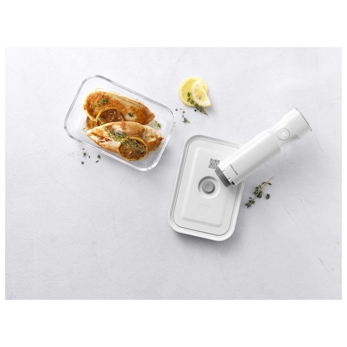 Zwilling Vacuum Box L In Vetro Bianco