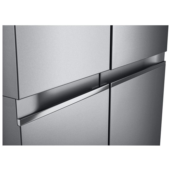 LG GSBV70DSTM Frigorifero Side by Side Capacita' 655 Litri Classe energetica F Total No Frost Compressore Smart Inverter 179 cm Inox