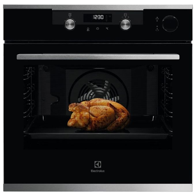 Electrolux KOCDH70X Serie 700 Forno elettrico Multifunzione a Vapore Capacita' 72 Litri Classe energetica A+ 10 programmi 60 cm Nero-Acciaio Inossidabile