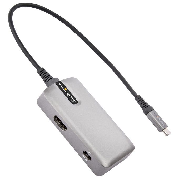 StarTech.com Adattatore Multiporta Usb C Mini Docking Station Usb Type-C a Hdmi 2.0 4k 60hz