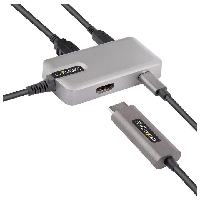 StarTech.com Adattatore Multiporta Usb C Mini Docking Station Usb Type-C a Hdmi 2.0 4k 60hz