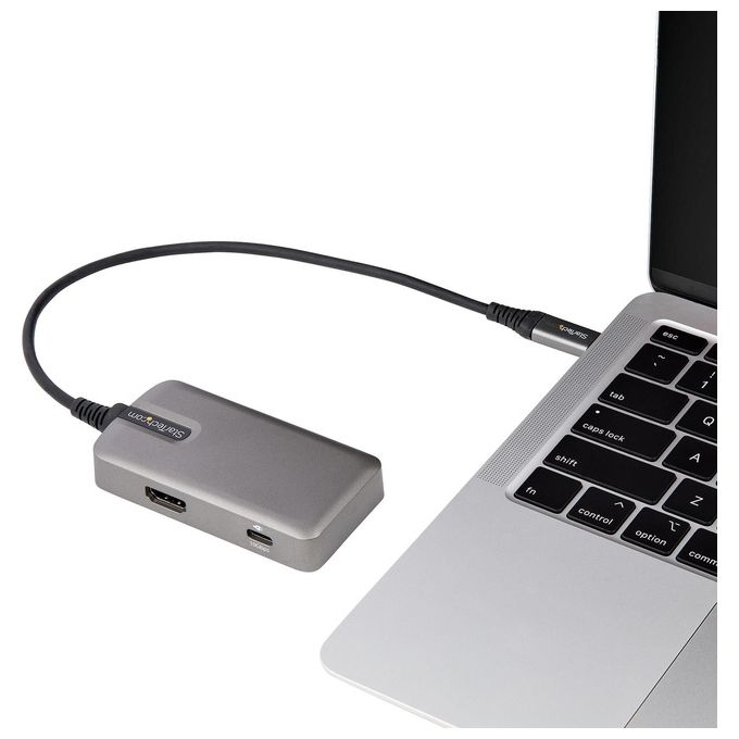 StarTech.com Adattatore Multiporta Usb C Mini Docking Station Usb Type-C a Hdmi 2.0 4k 60hz