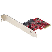 StarTech.com Scheda Pcie Sata a 2 Porte Raid Pci Express Sata 6gbps