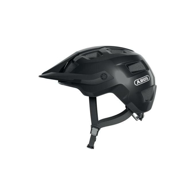 Abus MoTrip Shiny Nero Casco per MTB Misura L