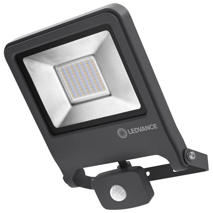 Ledvance Proiettore con Sensore Presenza Endura Flood Sensor 50W Grigio