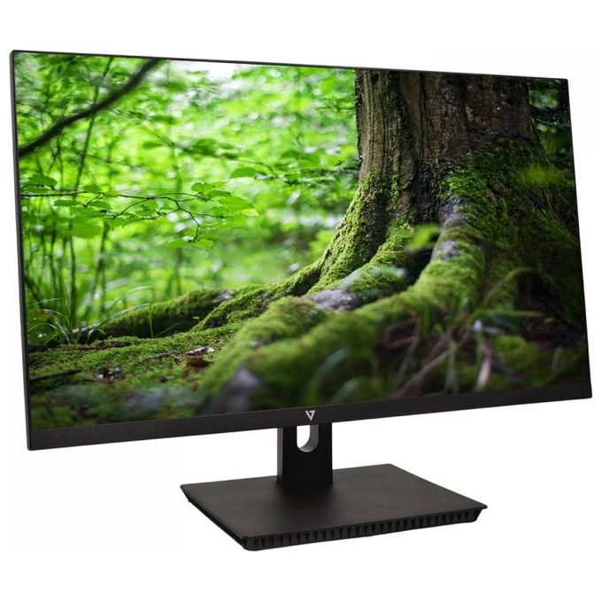 V7 Monitor Flat 23.8'' L238IPS-E 1920x1080 Pixel Full Hd Led Tempo di risposta 14 ms Nero