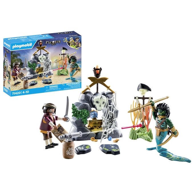 Playmobil Pirates Nascondiglio del Tesoro Pirata