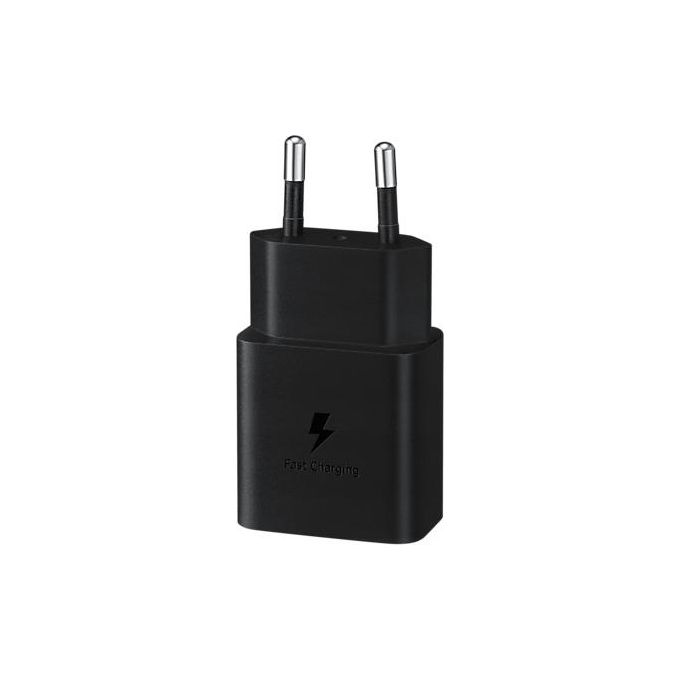 Samsung EP-T1510NBEGEU Caricabatterie USB Type-C Fast Charging 15W 1 Porta USB-C Universale colore Nero