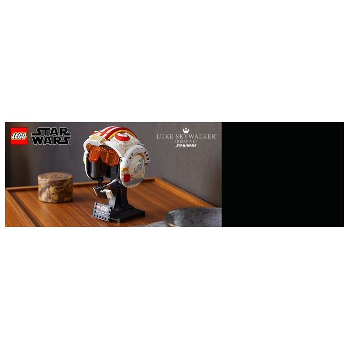 LEGO Star Wars Casco di Luke Skywalker Red Five