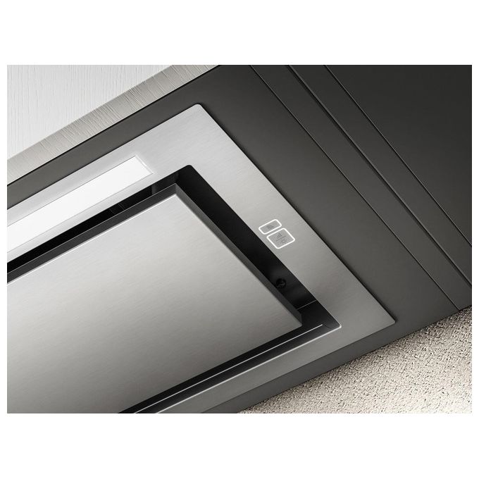 Elica PRF0164391 HIDDEN 2.0 BLGL-A-90 Cappa da Incasso Classe energetica A 3 Velocita' Aspirante Illuminazione LED 90 cm Nero