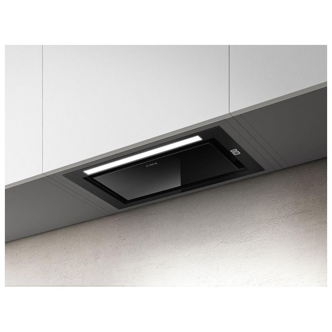 Elica PRF0164391 HIDDEN 2.0 BLGL-A-90 Cappa da Incasso Classe energetica A 3 Velocita' Aspirante Illuminazione LED 90 cm Nero