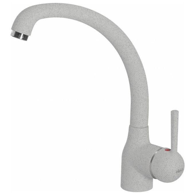 Elleci MGKPO55 PO Miscelatore monocomando con canna alta girevole Classic Granitek Grigio