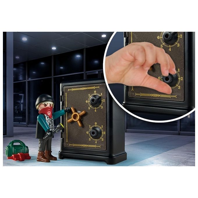 Playmobil City Action Starter Pack Ladro e Cassaforte