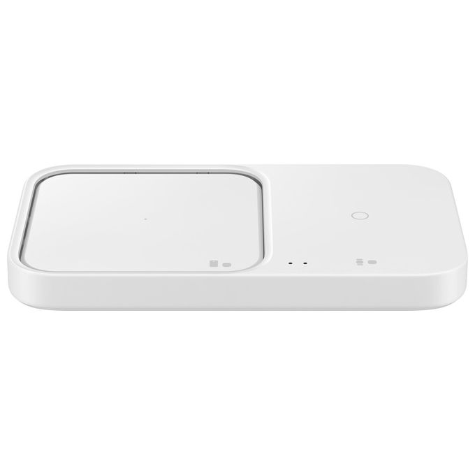Samsung Caricatore Wireless Charger Duo 15W Fast Charging 2.0 Bianco