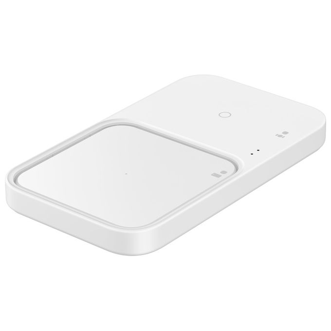 Samsung Caricatore Wireless Charger Duo 15W Fast Charging 2.0 Bianco