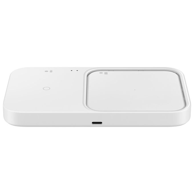 Samsung Caricatore Wireless Charger Duo 15W Fast Charging 2.0 Bianco