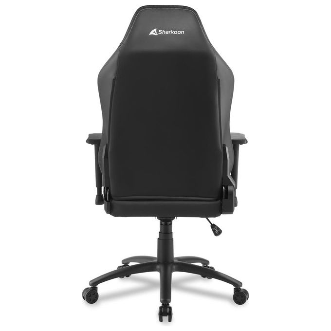Sharkoon SKILLER SGS20 sedia in Pelle Sintetica, Dimensioni Comfort Nera Grigia