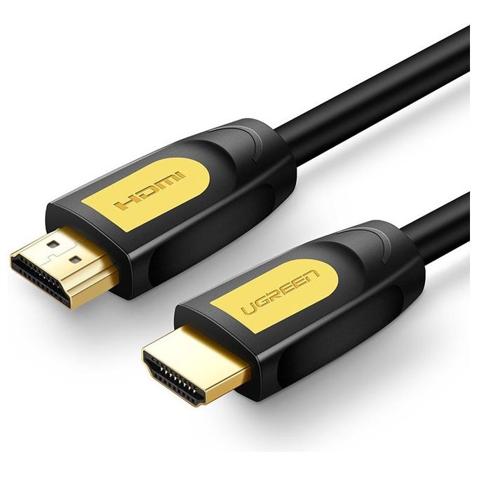Ugreen Cavo Tondo Hdmi 2.0 1.5mt Giallo-Nero