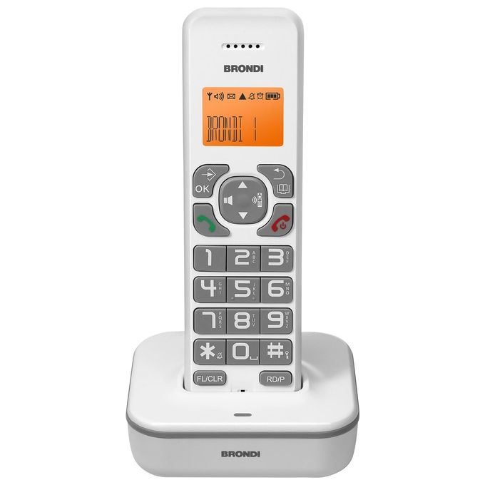 Brondi Cordless Nice Bianco Nero Brondi 10273210 8015908732108