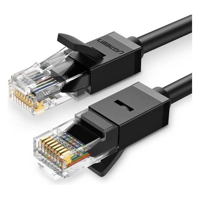 Ugreen Cavo Ethernet Cat 6 U-utp 5mt Nero