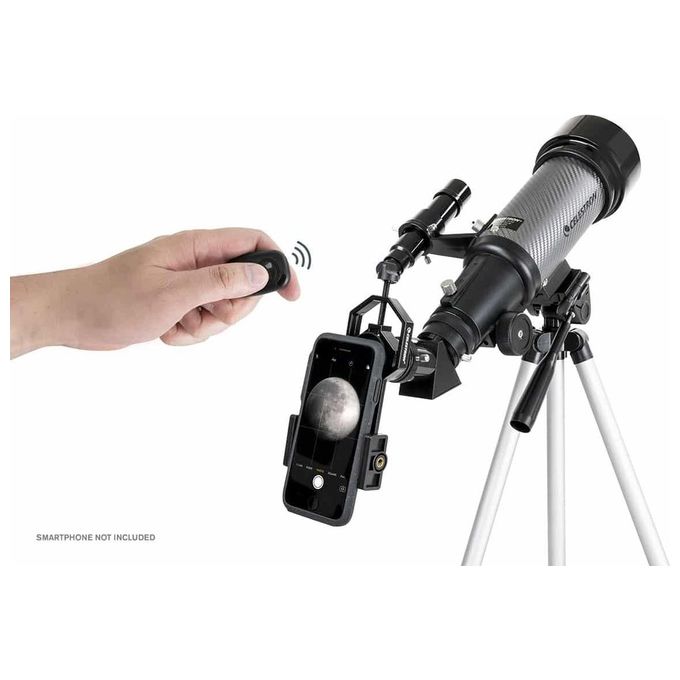 Celstron Telescopio Travelscope 70 Dx Raccordo Foto e per Smartphone Barlow 2x e Filtro Lunare