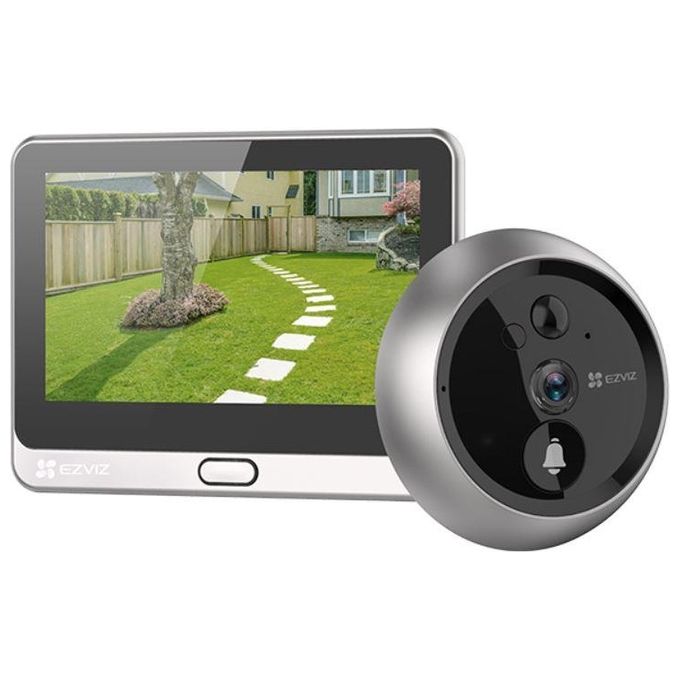 Ezviz DP2 Spioncino con Videocitofono Integrato Senza Fili