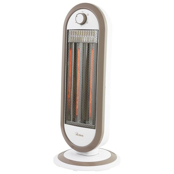 Ardes Tizzo Sand Stufa Carbonio 900W Bianco