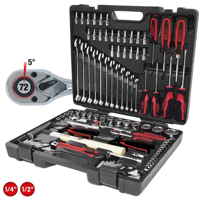 KS Tools 1-4 1-2 CHROME Plus Serie Utensili Universali 97 Pezzi