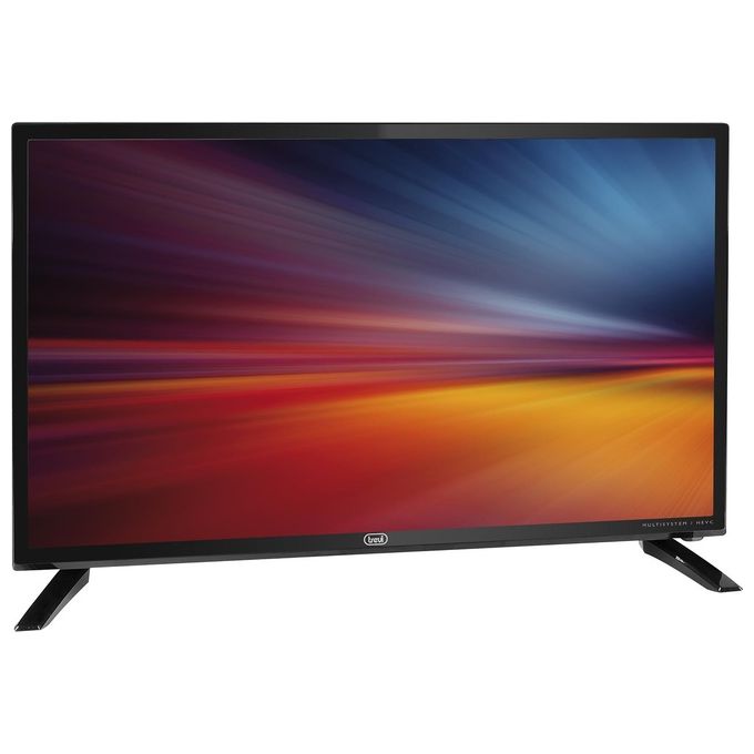 Trevi LTV 2401 SA2 Tv Led 24” con Decoder Digitale Terrestre DVBT-T2 10 bit e Satellitare DVBS-S2 Nero