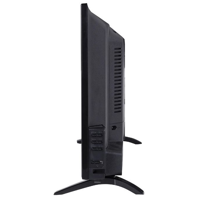 Trevi LTV 2401 SA2 Tv Led 24” con Decoder Digitale Terrestre DVBT-T2 10 bit e Satellitare DVBS-S2 Nero