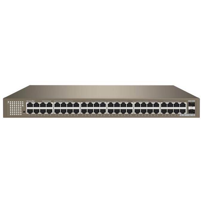 Tenda TEG1050F Switch di Rete 48P Gigabit 10-100-1000 1U 19'' Montabile su Rack