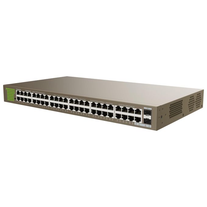 Tenda TEG1050F Switch di Rete 48P Gigabit 10-100-1000 1U 19'' Montabile su Rack