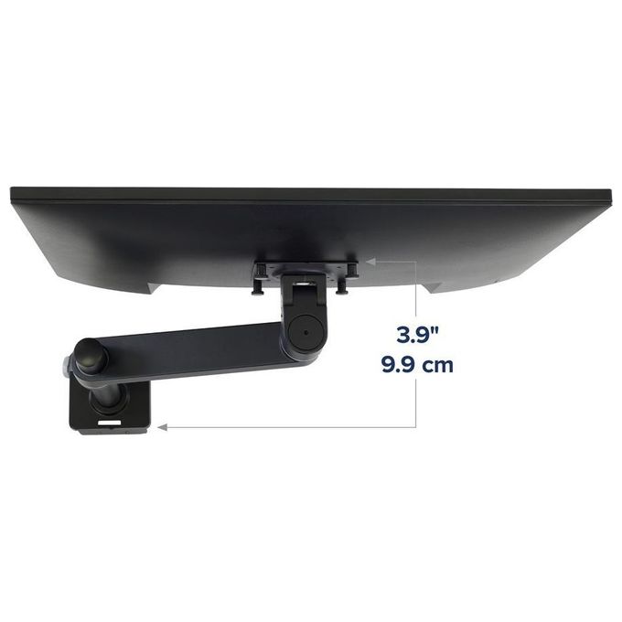 Ergotron NX Series NX MONITOR ARM BLACK 34'' Nero Scrivania