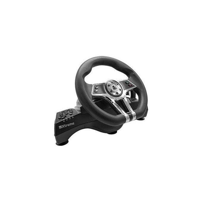 Xtreme Videogames Volante e Pedaliera Simulatore Guida PlayStation Hurricane+5 Wheel