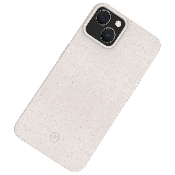 Celly Earth Cover per iPhone 13 Bianco