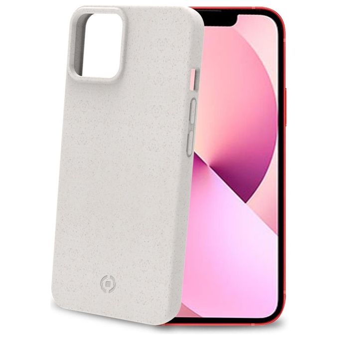 Celly Earth Cover per iPhone 13 Bianco