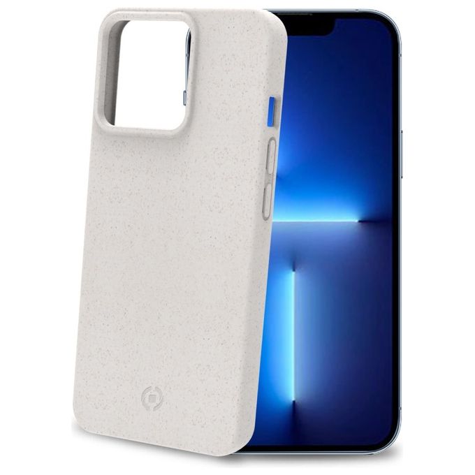 Celly Earth Cover per iPhone 13 Pro Max Bianco