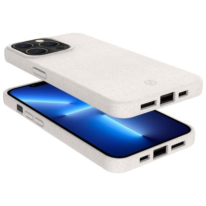 Celly Earth Cover per iPhone 13 Pro Max Bianco