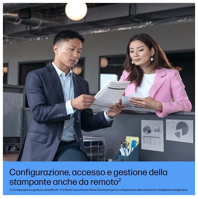 HP LaserJet Pro 3002dw Stampante B-N Duplex Laser A4-Legal 1200x1200 Dpi fino a 33 ppm Capacita' 250 Fogli USB 2.0 LAN Wi-Fi(n) Bluetooth LE