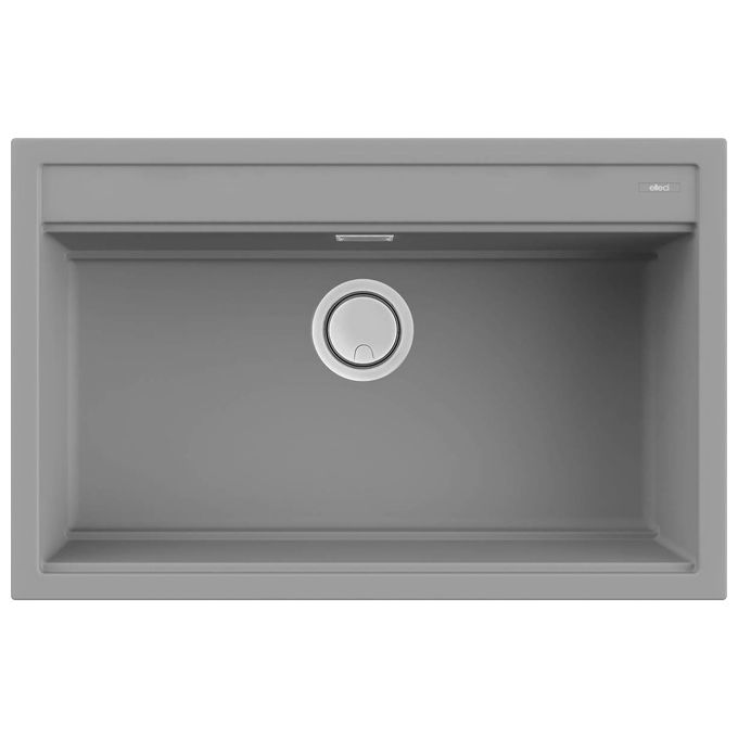 Elleci Best 130 Lavello Granitek 1 Vasca 79 cm Grigio