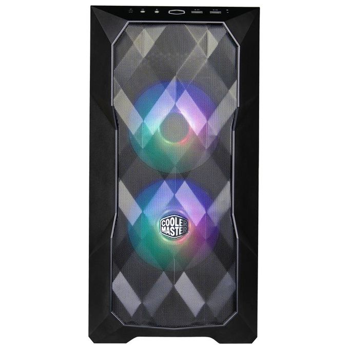 Cooler Master TD300-KGNN-S00 MasterBox TD300 Mesh ARGB Vetro Temperato No-Power minITX-mATX