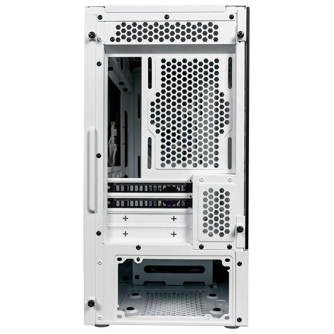 Case MasterBox TD300 Mesh White, 2USB3.2,2xCombo 2.5-3.5,2x2.5,2x120mm SickleFlow PWM ARGB Front Fans,ARGB-PWM Hub,NO PSU
