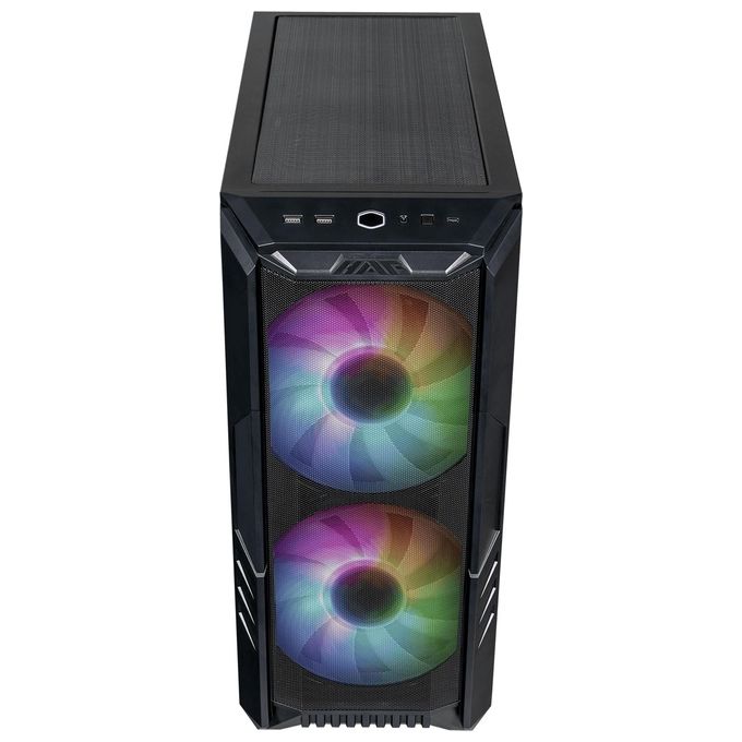 Cooler Master Case HAF500 Mid-Tower E-Atx Argb Side Panel Nero