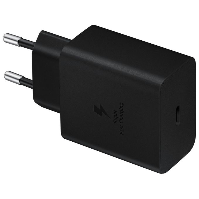 Samsung EP-T4510XBEGEU Caricabatterie Super Fast Charging 45W Nero con cavo Type-C Nero